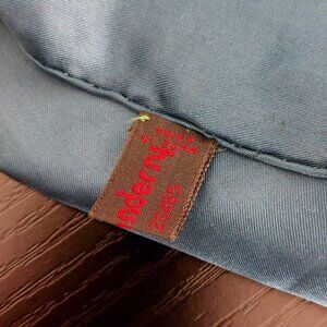 Vintage Londonderry Teal Green Silk Square Scarf 16x16